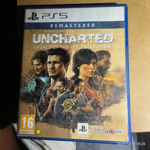Uncharted : Legacy of Thieves PS5