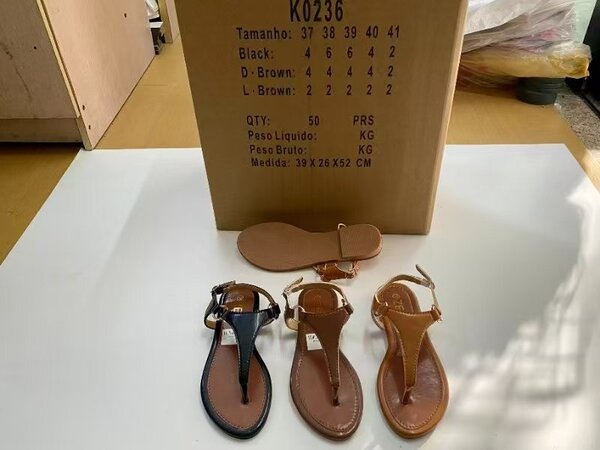 Sandales en cuir élégantes