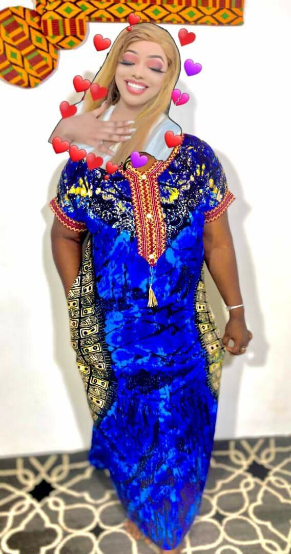 Robe Kaftan Colorée Femme