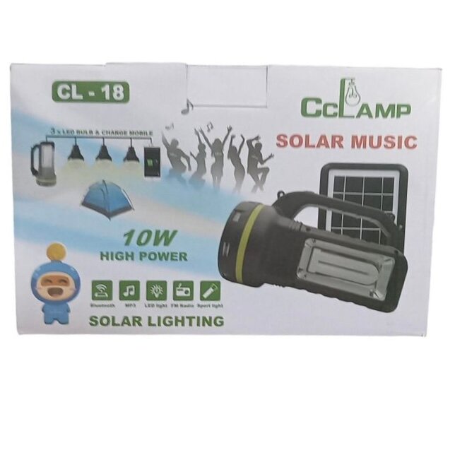 Lampe Solaire Portative LED 10W