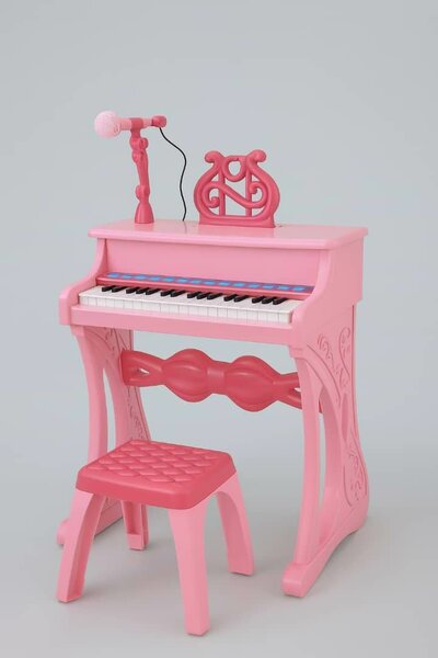 Piano électronique enfant rose