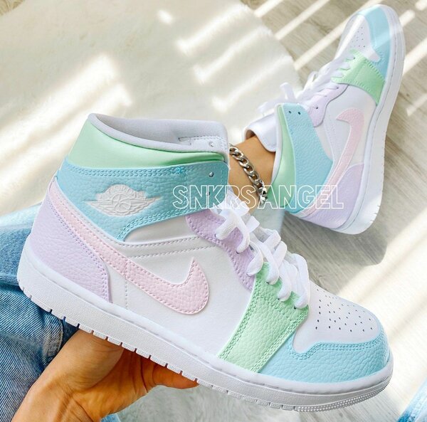 Chaussures Nike Air Jordan pastel