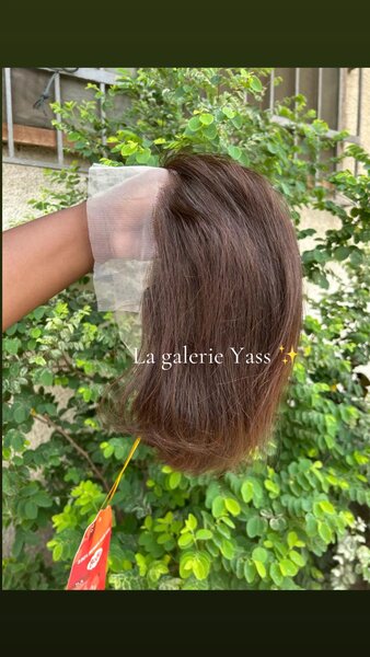 Perruque bob humain hair