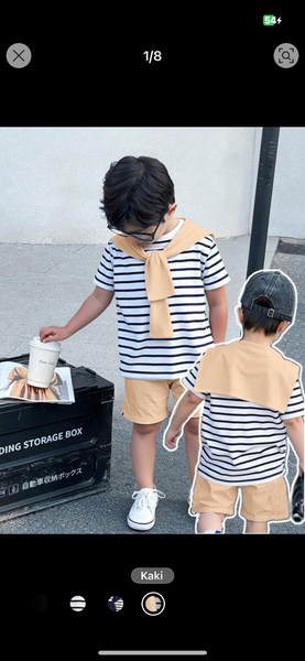 Ensemble marin 4 à 5ans