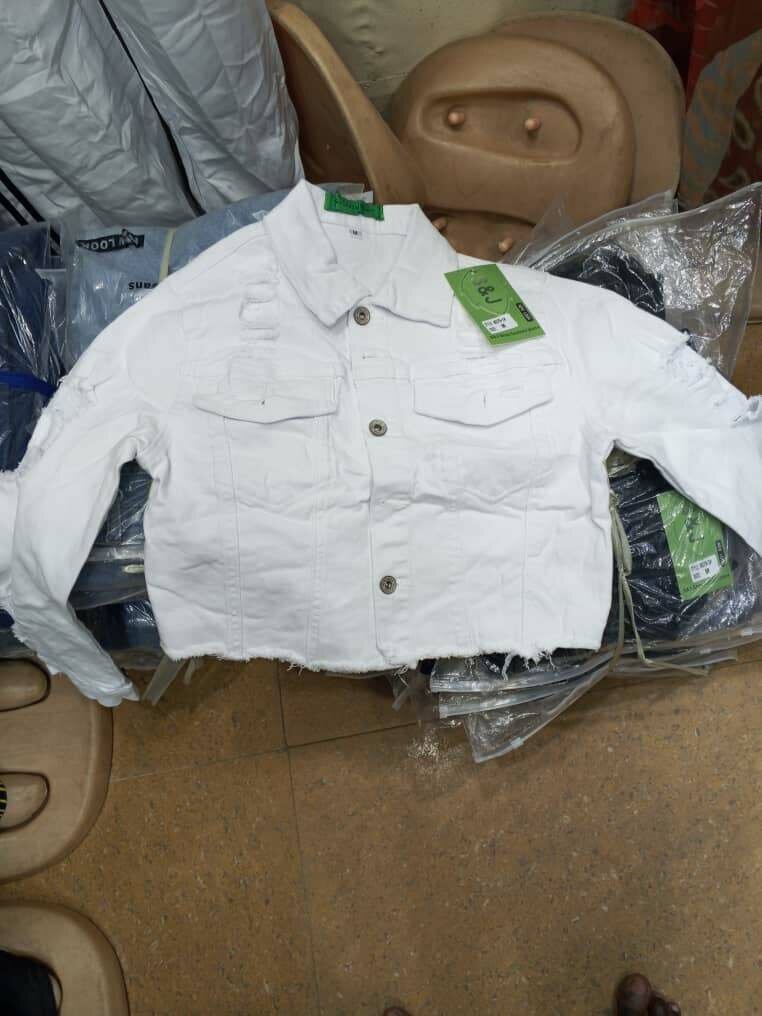 Veste en jean décontractée