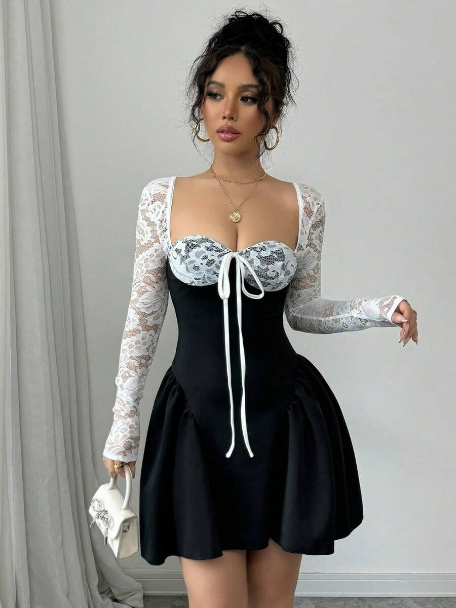 Robe courte élégante pour femme