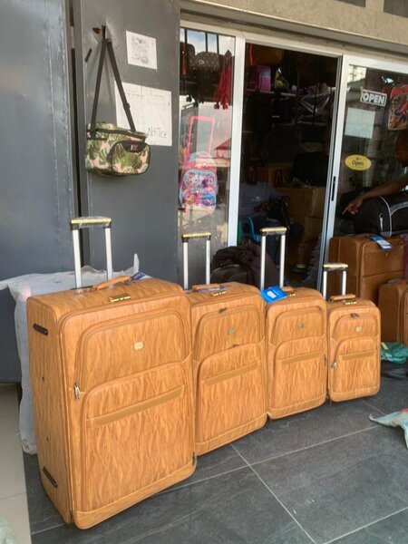 4 in 1 Leather Luggage Bags