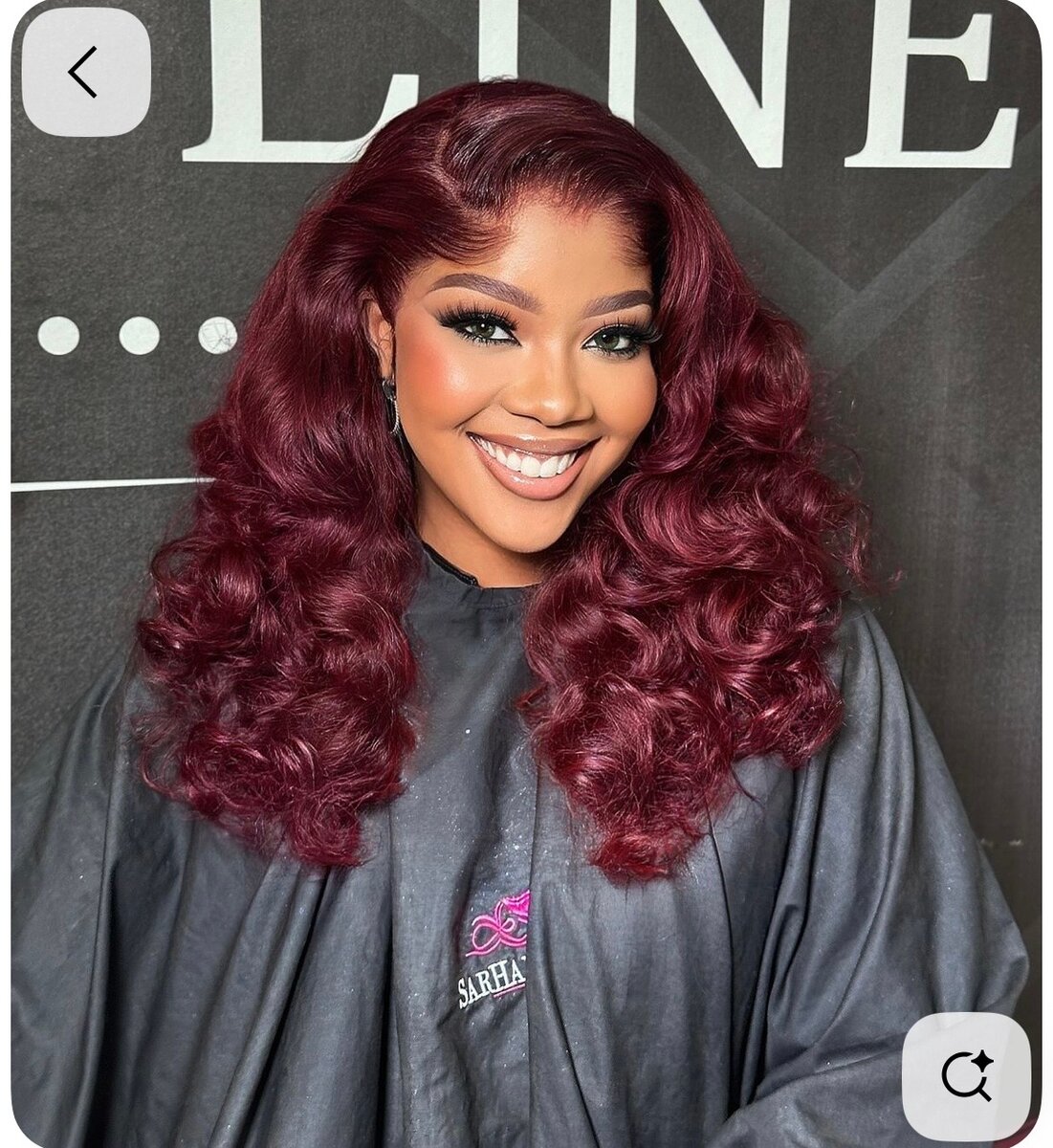 Perruque Bouclée Luxe tle 22