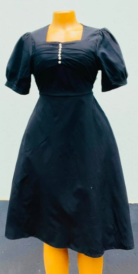 black dress, size M