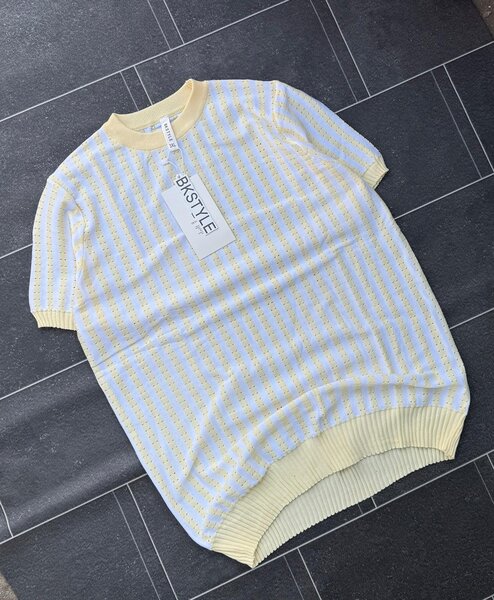 Robe pull rayée Bixstyle