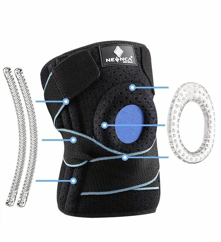 Genouillère de Soutien avec Stabilisation Rotulienne