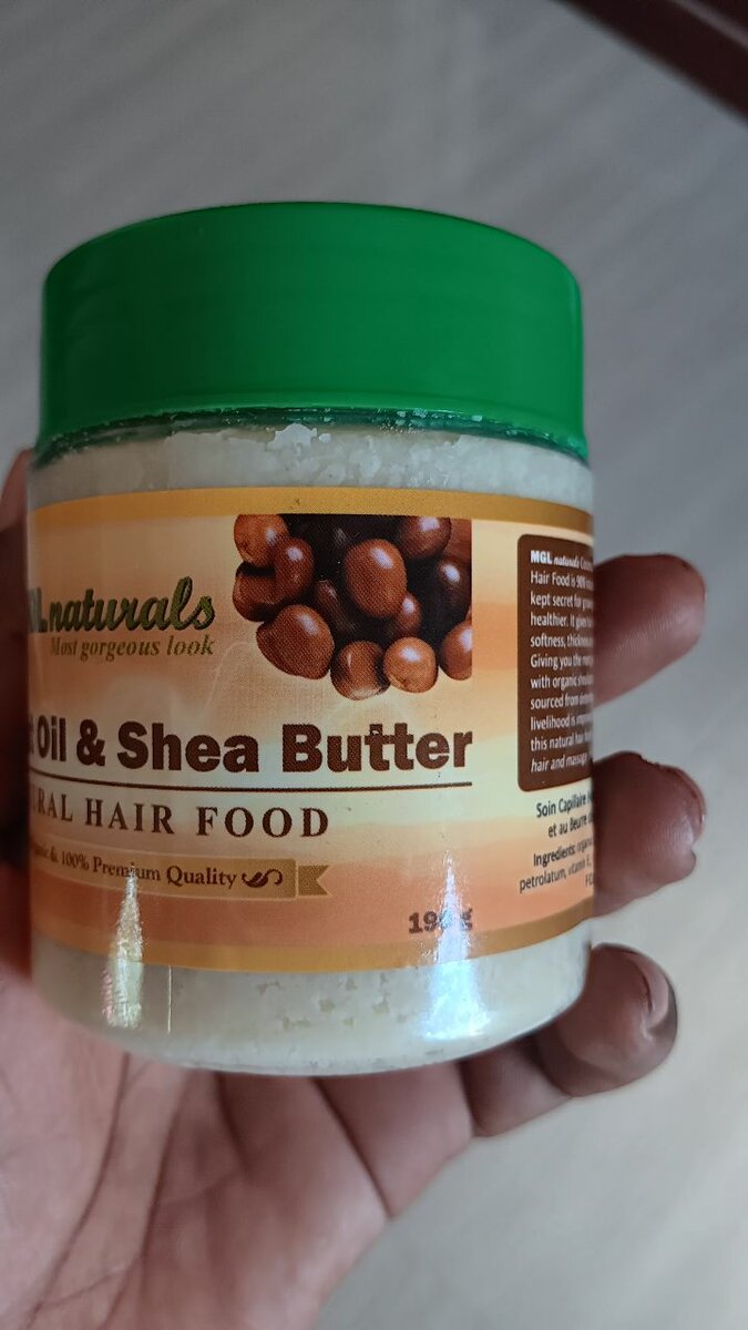 Hair food from Ghana