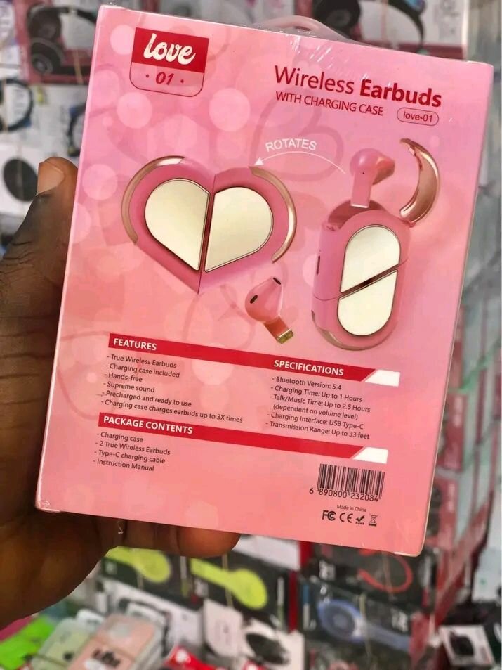 Écouteurs sans fil love