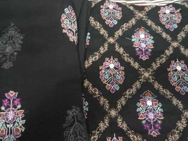 Shirt trousers and duppata