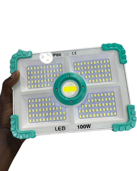 Projecteur solaire 100w avec son panneau  solaire
