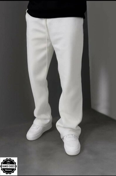 Pantalon blanc élégant