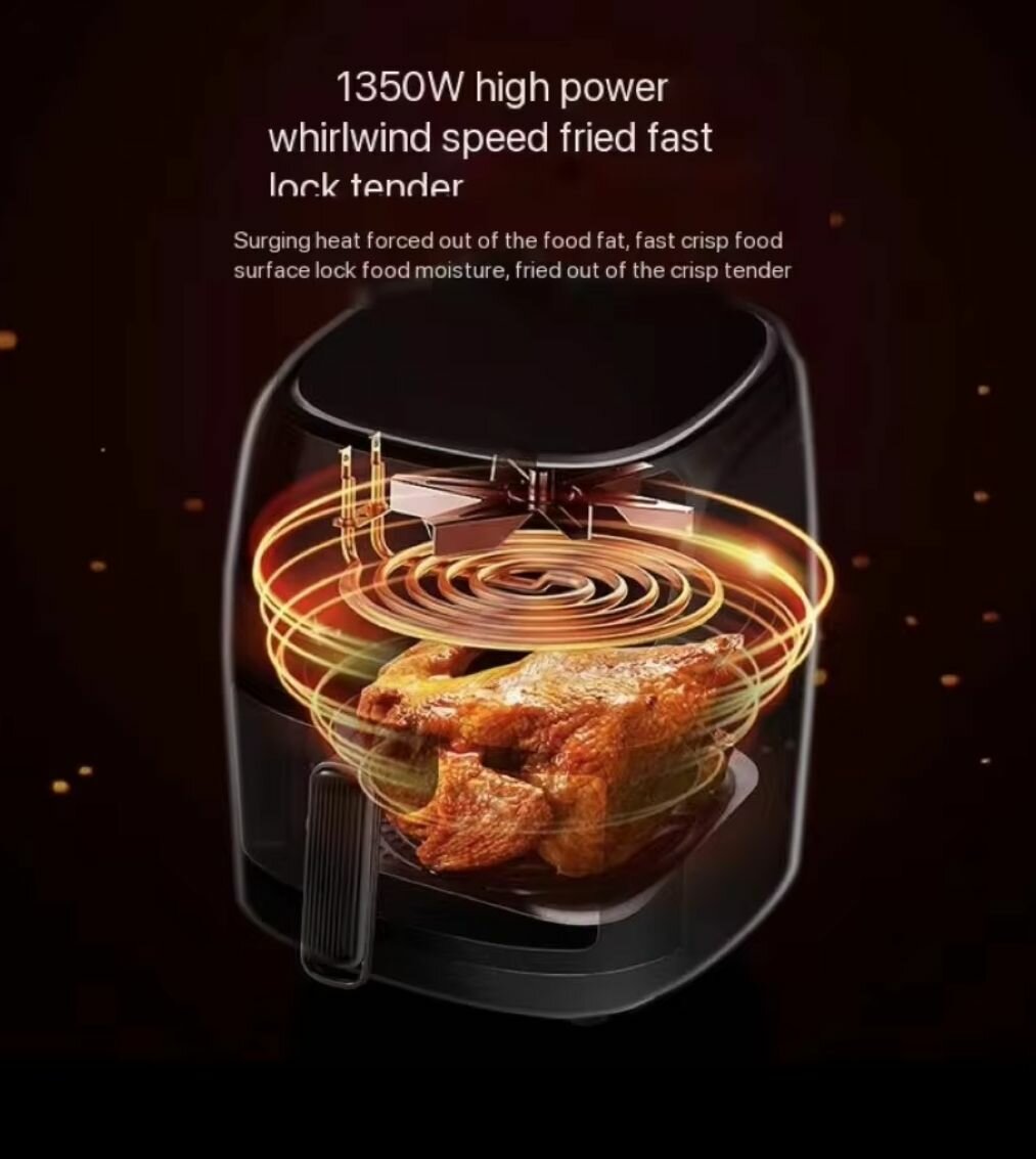 8L New Digital Smart Air Fryer