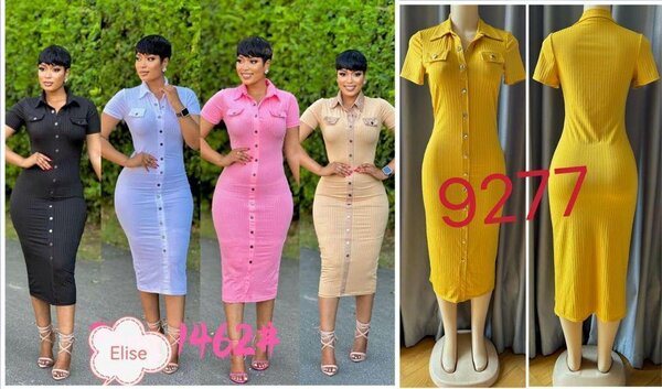 Ladies straight dress available