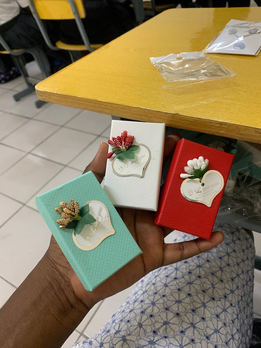 Boîtes à Bijoux Cadeau Fleur