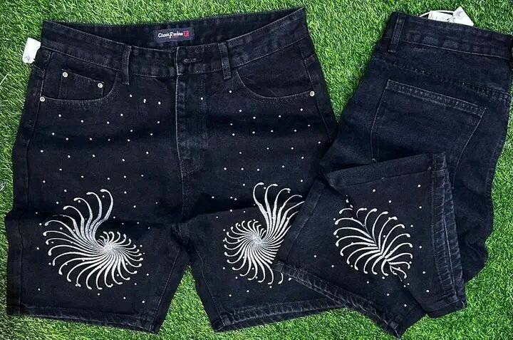 Shorts en jean décontractés