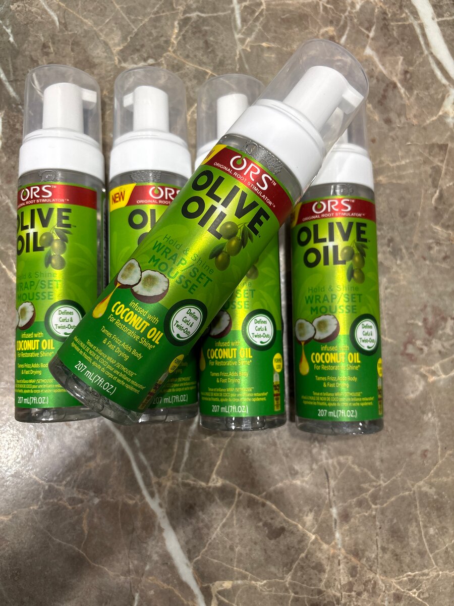 Mousse coiffante ORS à l'huile d'olive