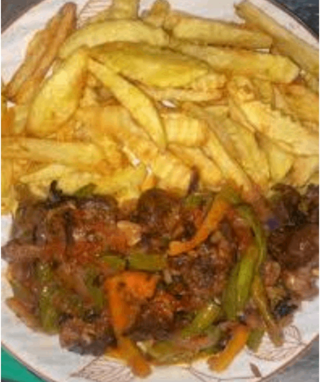 Rognon sauté fritte ou attieke