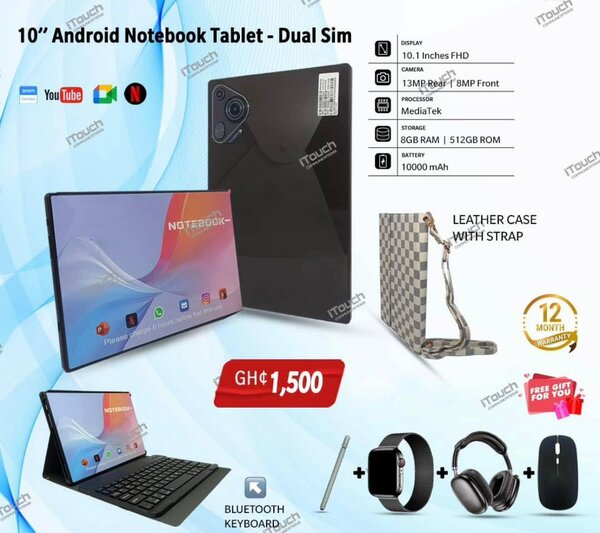 IDINO NOTEBOOK TABLETS