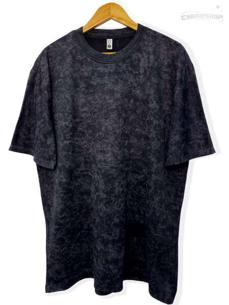 T-shirt noir délavé homme