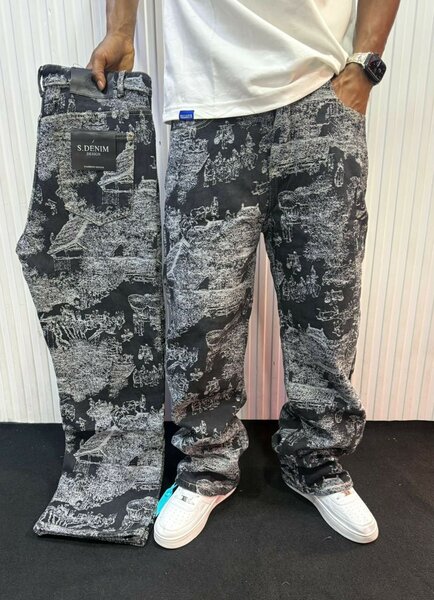 Jeans décontractés en denim hommes