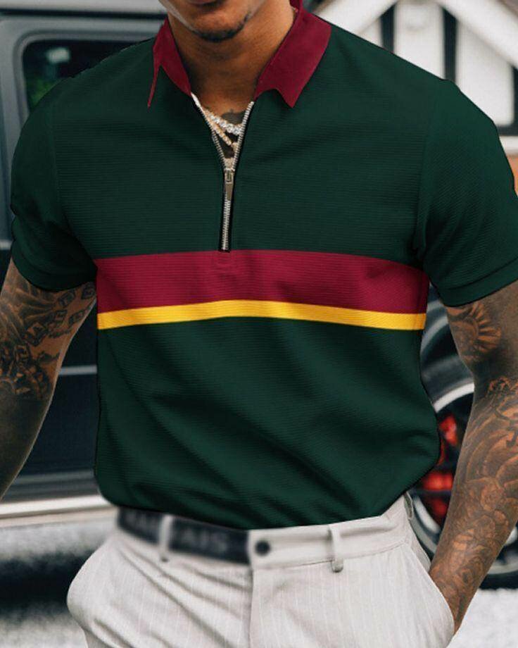 Polo élégant homme