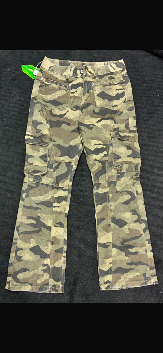 Pantalons cargo camouflage