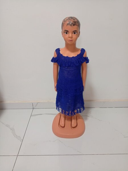 Robe en tricot pour enfant