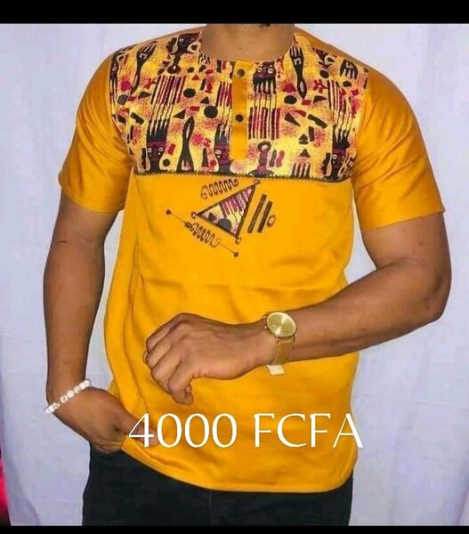 Chemise homme MADE IN CÔTE D'IVOIRE