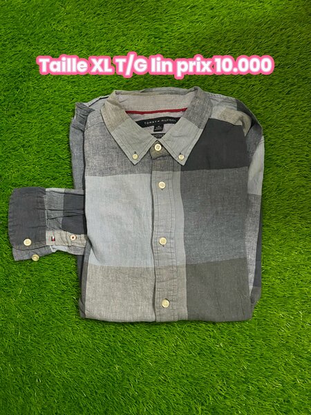 Chemise en lin XL élégante