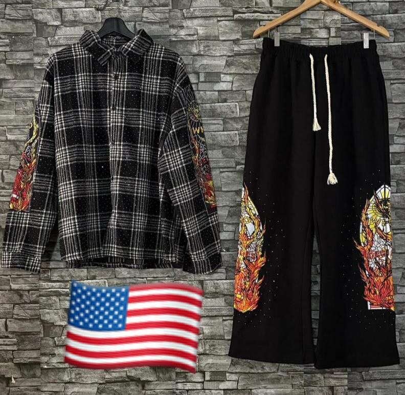 Ensemble veste et pantalon en jean