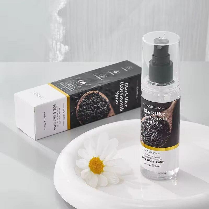 Spray de Croissance des Cheveux au Riz Noir