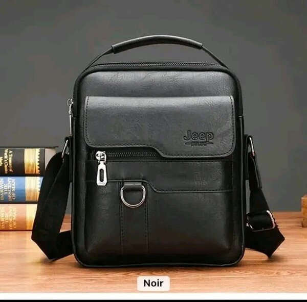 Sac à bandoulière homme Jeep en cuir
