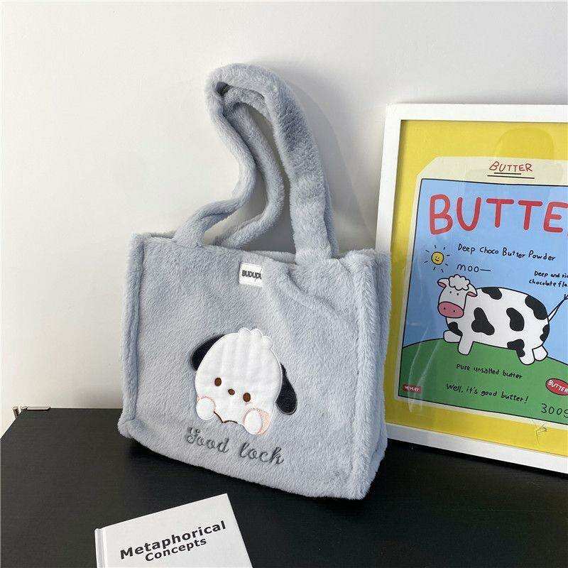 Sac en peluche "Good Luck"