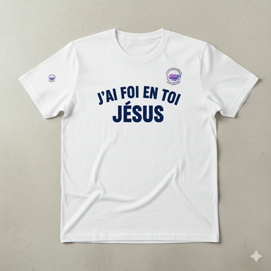T-shirt chrétien Jésus