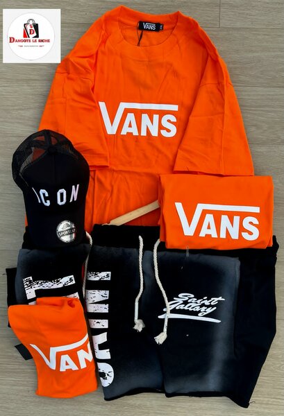 T-shirt Vans orange