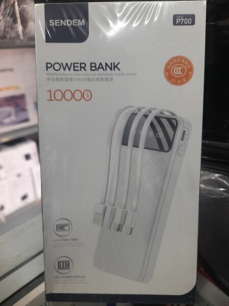 Batterie externe 10000mAh LED