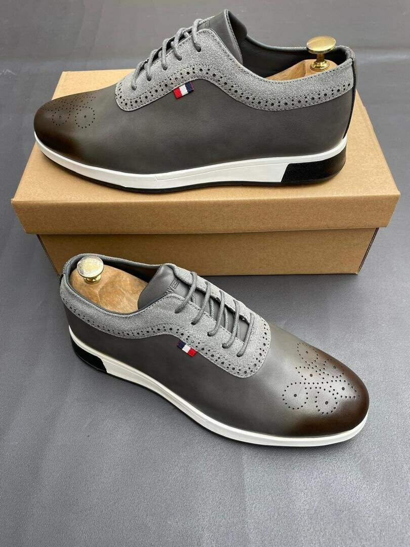 Chic Richelieu en Cuir Homme