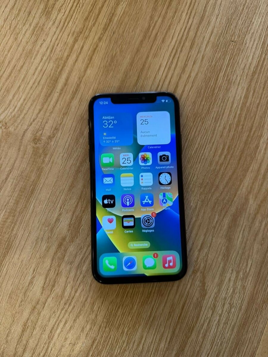 iPhone X 64go sans id 55.000