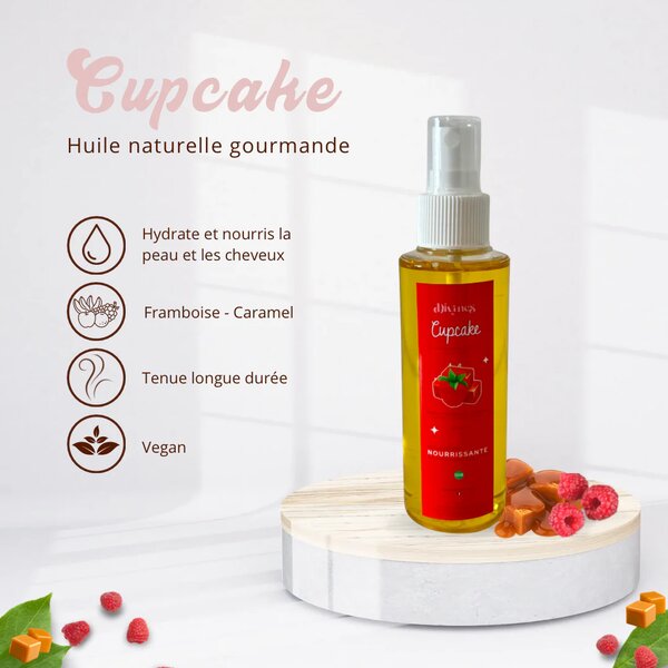 Huile Naturelle Gourmande Cupcake