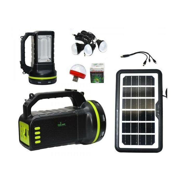 4 in 1 PACKAGE. SOLAR POWERBANK AND RADIO