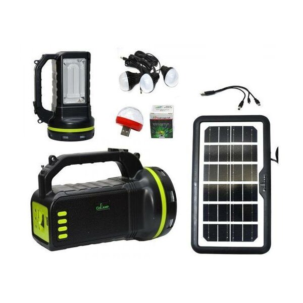 4 in 1 PACKAGE. SOLAR POWERBANK AND RADIO