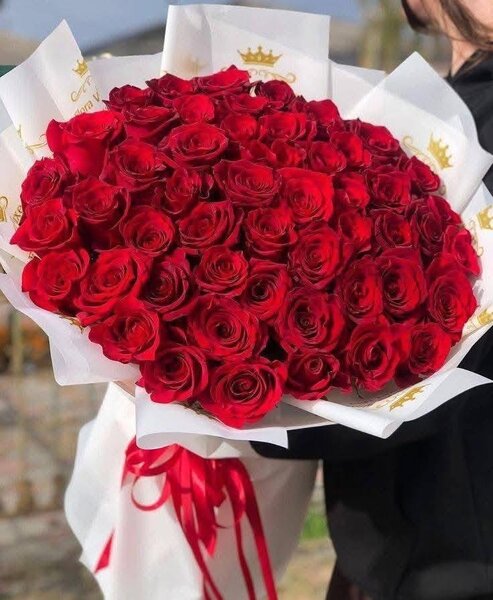 Bouquet de roses rouge