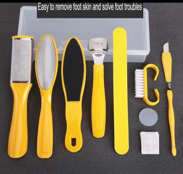 Pédicure manucure de 10 pièces