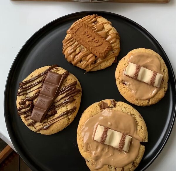 Cookies aux Chocolats Variés