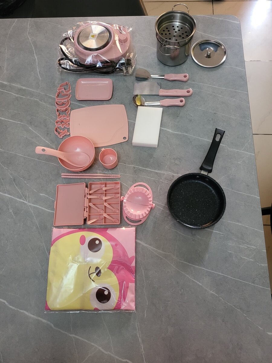 Dînette électrique fillette